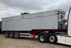 2019 WILCOX 69yd TASCC STEPFRAME PLANKSIDE TIPPING TRAILER, 6/25 MOT, ELEC SHEET