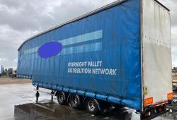 2010 SDC 4.85m STEP FRAME DOUBLE DECK CURTAINSIDER TRAILER, 4/25 MOT, BPW DRUMS