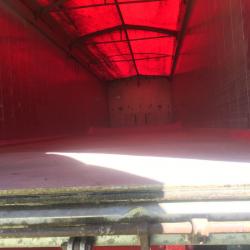 2003 SDC TRI AXLE STEP FRAME PLANKSIDE TIPPING TRAILER, SAF DISCS, VGC