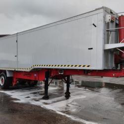 2003 SDC TRI AXLE STEP FRAME PLANKSIDE TIPPING TRAILER, SAF DISCS, VGC