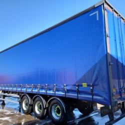 CHOICE OF 2014 LAWRENCE DAVID 4.5m PILLARLESS CURTAINSIDER TRAILERS, MOT'S