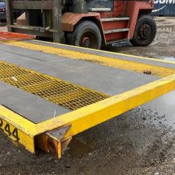 DECKS TAKEN FROM ARTIC TRAILERS, VARIOUS SIZES, IDEAL FOR FLOORING, BRIDGES ETC