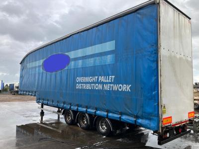 2010 SDC 4.85m STEP FRAME DOUBLE DECK CURTAINSIDER TRAILER, 4/25 MOT, BPW DRUMS