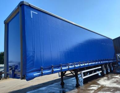 CHOICE OF 2014 LAWRENCE DAVID 4.5m PILLARLESS CURTAINSIDER TRAILERS, MOT'S